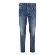 Dondup Slim Fit Carrot Jeans Blå Tvätt Blue, Herr