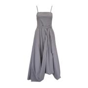 Brunello Cucinelli Elegant Klänningssamling Gray, Dam