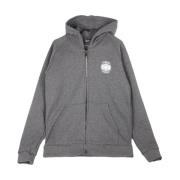 Dolly Noire Familj Zip Hoodie Gray, Herr