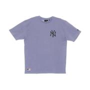 New Era MLB Oversized Logo Tee Iridescent Multi Purple, Herr