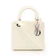 Dior Vintage Pre-owned Laeder dior-vskor White, Dam