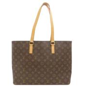 Louis Vuitton Vintage Pre-owned Canvas totevskor Brown, Dam