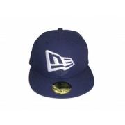 New Era Platt visirkeps med unik flaggdesign Blue, Herr