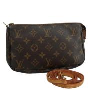 Louis Vuitton Vintage Pre-owned Canvas necessrer Brown, Dam