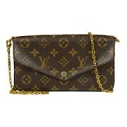 Louis Vuitton Vintage Pre-owned Canvas louis-vuitton-vskor Brown, Dam