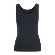 Bitte Kai Rand Svart Ribbad Tanktopp Naibu Stil Black, Dam