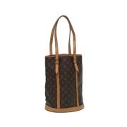 Louis Vuitton Vintage Pre-owned Canvas louis-vuitton-vskor Brown, Dam