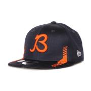 New Era NFL Sideline Hemmalagets Färger Keps Black, Herr