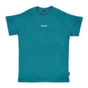 Propaganda Rib Tee Petrol Kortärmad T-shirt Blue, Herr