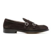 Doucal's Brun Mocka Munk Loafer Skor Brown, Herr