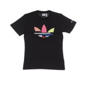 Adidas Svart Dam Trefoil Tee Kortärmad Black, Dam