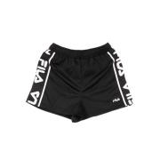 Fila Högmidjeshorts Svart Black, Dam