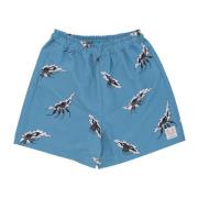 Usual Mesh Interiör Elastiska Shorts Bluette Blue, Herr