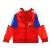 Nike Vävd jacka i University Red/White/Game Royal Red, Herr