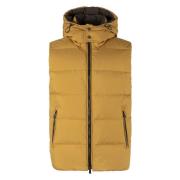 Moorer Huva Goose Down Bodywarmer Yellow, Herr