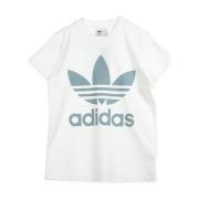 Adidas Trefoil Dam T-shirt Vit/Grå White, Dam