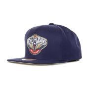 Mitchell & Ness NBA Wool Solid Snapback Cap Blue, Herr