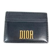 Dior Vintage Pre-owned Laeder plnbcker Black, Dam