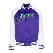 Mitchell & Ness Bomber Jackets Purple, Herr