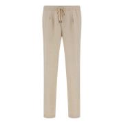 Boggi Milano City Linnebyxor Beige, Herr