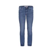 Guess Slim Fit Denim Jeans med Flared Detaljer Blue, Herr