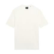 Lyle & Scott SS T-shirts Panel Neopren T-shirt White, Herr