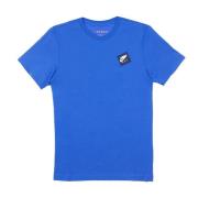 Jordan Grafisk Crew Tee i Signalblå/Svart Blue, Herr