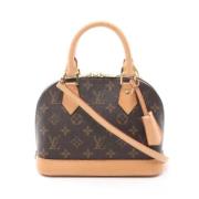 Louis Vuitton Vintage Pre-owned Canvas handvskor Brown, Dam