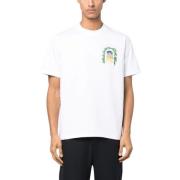 Casablanca Stilren T-shirt White, Herr