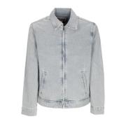 Guess Herringbone Denim Jacka Vintage Stil Blue, Herr