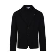 Lardini Svart Blazer för Män Black, Herr