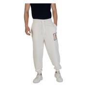 Tommy Jeans Vita bomullbyxor med framfickor White, Herr