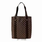 Louis Vuitton Vintage Pre-owned Tyg louis-vuitton-vskor Brown, Dam