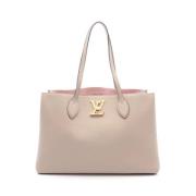 Louis Vuitton Vintage Pre-owned Laeder louis-vuitton-vskor Beige, Dam