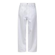 Haikure Vida jeans med vida ben och hällor White, Dam