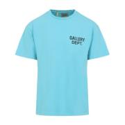 Gallery Dept. Teal Souvenir Tee Blue, Herr