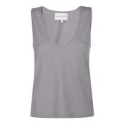 Loulou Studio Djup Tank Top Gray, Dam