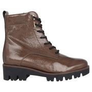 Gabor Brun Patent Ankelboot Brown, Dam