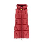 Parajumpers Modern Oversized Dunväst Red, Dam