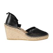 PINKO Stiliga Espadrillos Patty Black, Dam