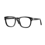 Persol Modernt klassiskt glasögon med polariserade linser Black, Unise...