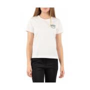 PINKO Rosa T-shirt White, Dam