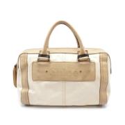 Chloé Pre-owned Pre-owned Bomull handvskor Beige, Dam