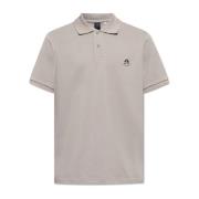 Moose Knuckles Polo med logopatch Gray, Herr