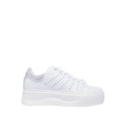 Cult Glamour Sneakers med Strass White, Dam