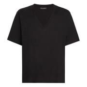 Dolce & Gabbana Svarta T-shirts och Polos Black, Herr