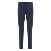 PINKO Elegant Viscose Blend Trousers Blue, Dam