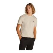 Tommy Jeans Blå Regular Fit Bomull T-shirt Beige, Herr