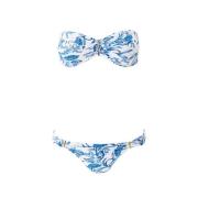 Melissa Odabash Blått Blad Bikini Set Cruise 2025 Blue, Dam