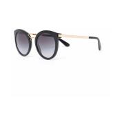 Dolce & Gabbana Dg4268 5018G Sunglasses Black, Dam